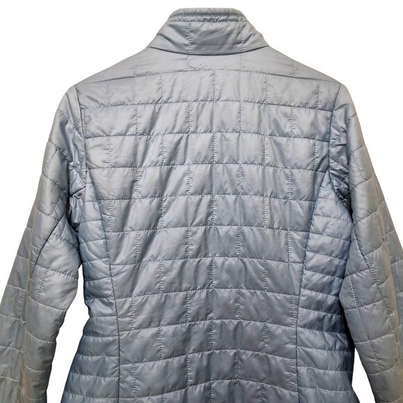 Patagonia Womens Nano Puff Jacket Thermal Blue Sz M Gorpcore Winter Essential - Picture 5 of 10
